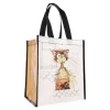 Kiub - Cabas de courses 29,5x26x16,5 kooks ziggy intisse recycle blanc