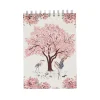 Kiub - Carnet à Dessin - Papier - Collection Fleurs de Fuji - 21 x 14.8 x 2 cm - Disponible dans différents assortiments