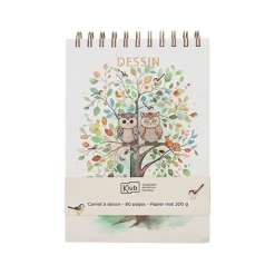 Kiub - Carnet a dessin a5 21x14,8 pap bug art