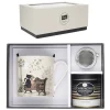 Kiub - Coffret Mug 280 ml avec Sous-Tasse - Porcelaine - Collection Bug Art - 8.1 x 7.7 x 11.7 cm - Disponible dans différents assortiments