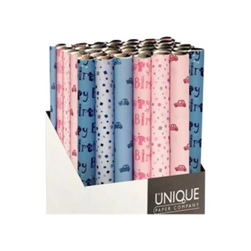 Kiub - emballage cadeau - 70 cm x 1.5 m - disponible en différents coloris