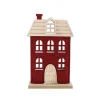 Kiub - Maison feutrine moyenne bordeaux