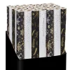 Kiub - Papier - Cadeau 70x200 cm noël - Metallise noir et blanc