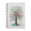 Kiub - Repertoire a5 / calendrier perpetuel a spirale portfolio arbre