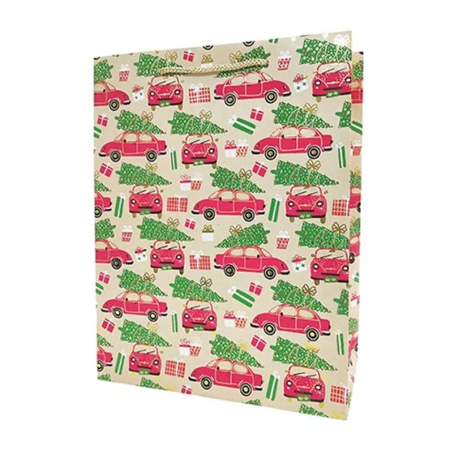 Kiub - Sac Cadeau - 25 x 12.5 x 33 cm - Disponible dans différents assortiments