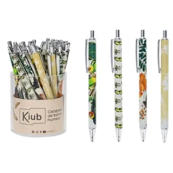 Kiub - Stylo jaune - Collection encyclopedia par dyb