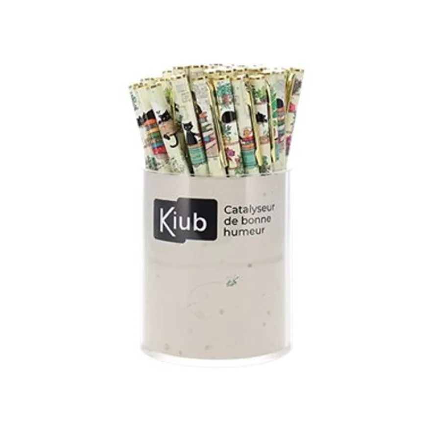 Kiub Bug Art Chaton - Stylo à bille - différents modèles disponibles