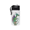 Kiub Kook - Gourde avec paille - 350 ml - dragon