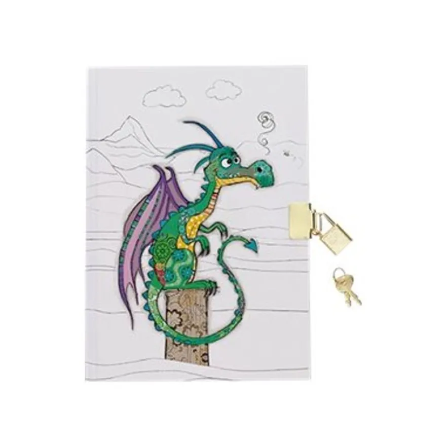 Kiub Kook Enfant - Journal intime - A5 - 160 pages - dragon
