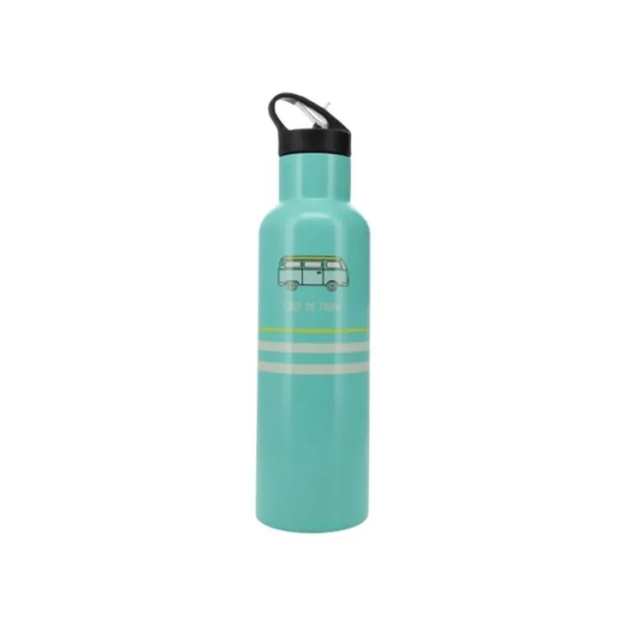 Kiub Pour lui - Gourde bouteille thermique avec bouchon sport - 590 ml - chef de tribu
