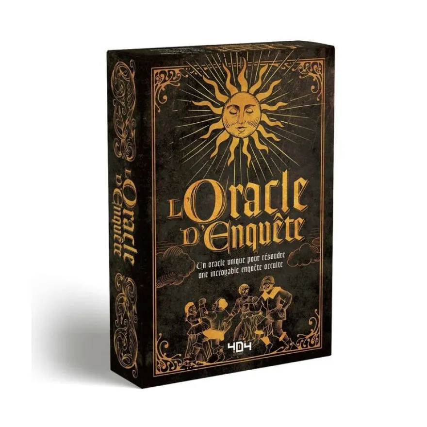 L oracle d enquete un oracle unique pour resoudre une un jeu d'enquete occulte