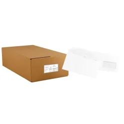 La Couronne - 1000 Enveloppes C5/6 114 x 229 mm - 80 gr - fenêtre 45x100 mm - blanc