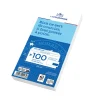 La Couronne - 50 Enveloppes DL 110 x 220 mm - 80 gr - blanc - fenêtre cristal 45x100 mm - bande auto-adhésive
