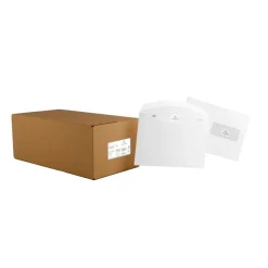La Couronne - 1000 Enveloppes C5 162 x 229 mm - 80 gr - fenêtre 45x100 mm - blanc