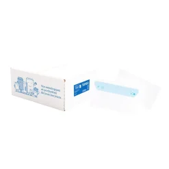 La Couronne - 500 Enveloppes DL 110 x 220 mm - 80 gr - sans fenêtre - blanc - bande auto-adhésive