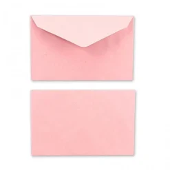 La Couronne - 1000 Enveloppes élection - 90 x 140 mm - 80 gr - sans fenêtre - rose - sans gommage