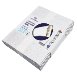 La Couronne - 10 Pochettes bulles d'air papier - 150x215 mm - 100 gr - sans fenêtre - bande auto-adhésive