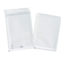 La Couronne - 10 pochettes bulles - 220 x 265 mm - autocollant - blanc