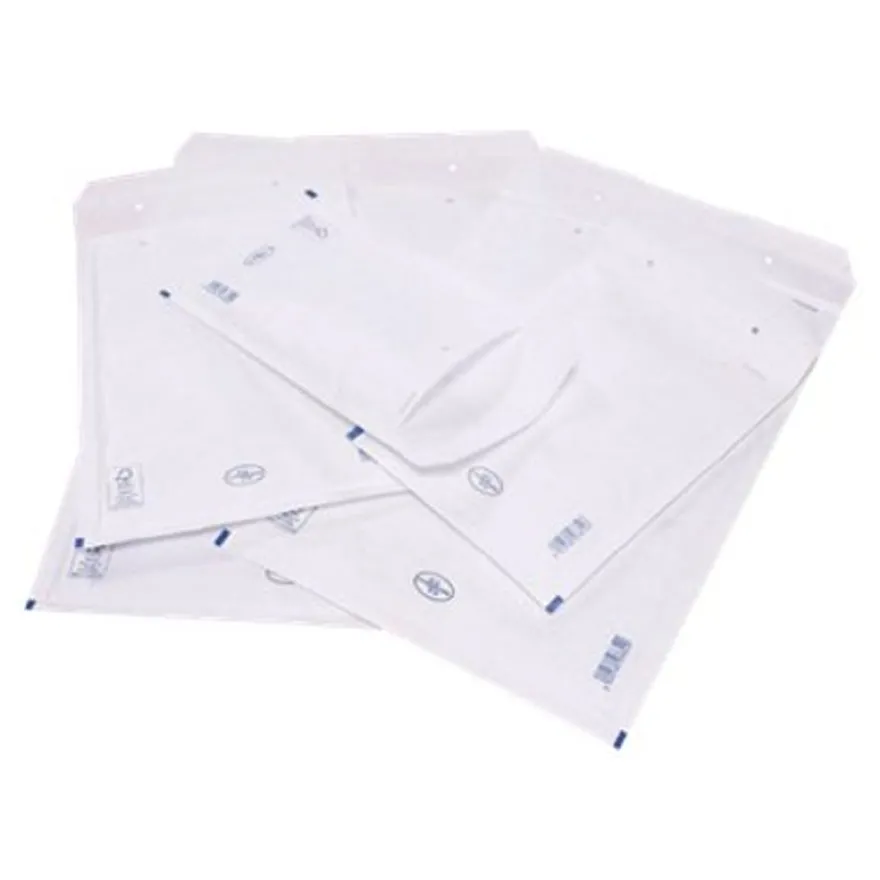 La Couronne - 10 Pochettes bulles - 120 x 215 mm - autocollant - blanc