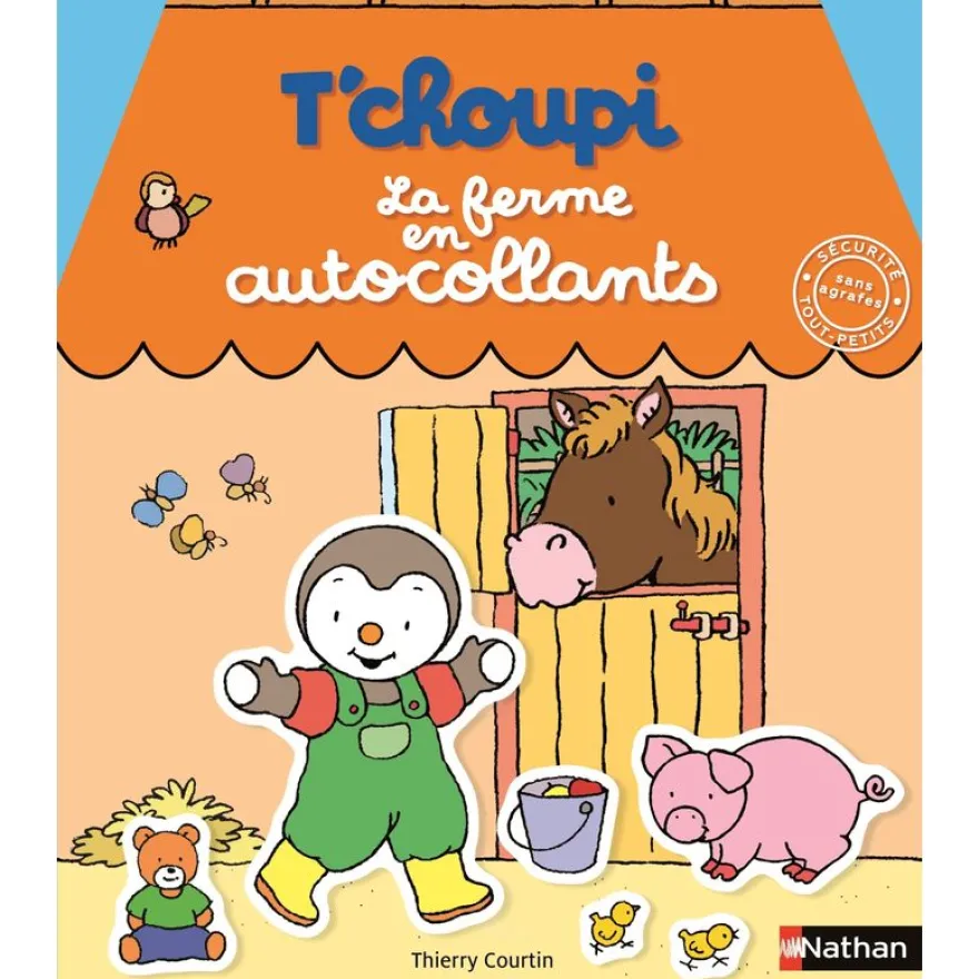 La ferme en autocollants - dès 2 ans