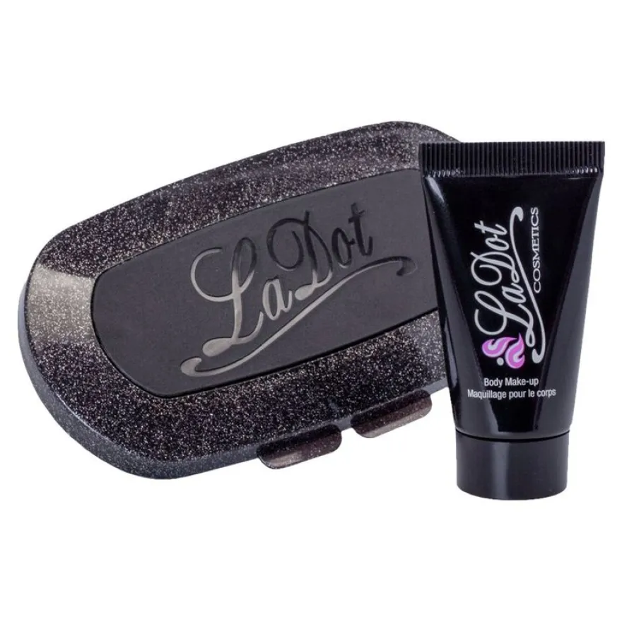 LaDot - Kit pour tatouage éphémère - tampon encreur + encre pour le corps 15 ml