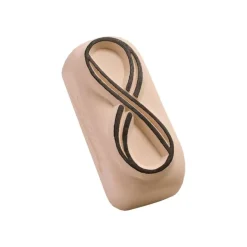 LaDot - Pierre pour tatouage éphémère - en céramique - taille M (2 x 4 cm) - infini