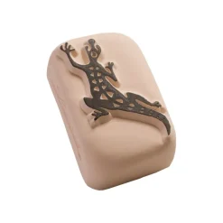 LaDot - Pierre pour tatouage éphémère - en céramique - taille M (2 x 4 cm) - lézard