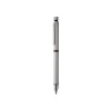 LAMY cp1 Tri - Stylo 3 en 1 - noir, rouge et portemine - corps acier mat brossé