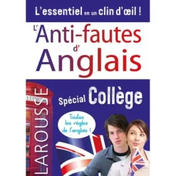 L'Anti-fautes d'Anglais - spécial collège