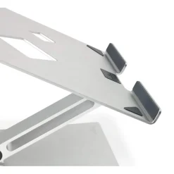 Laptop Stand rise - Support universel pour pc portable jusqu'à 17" ( jusqu'à 5kg) - argent
