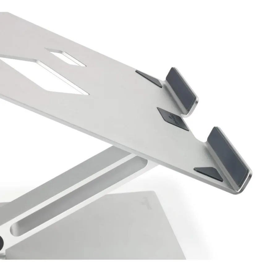 Laptop Stand rise - Support universel pour pc portable jusqu'à 17" ( jusqu'à 5kg) - argent