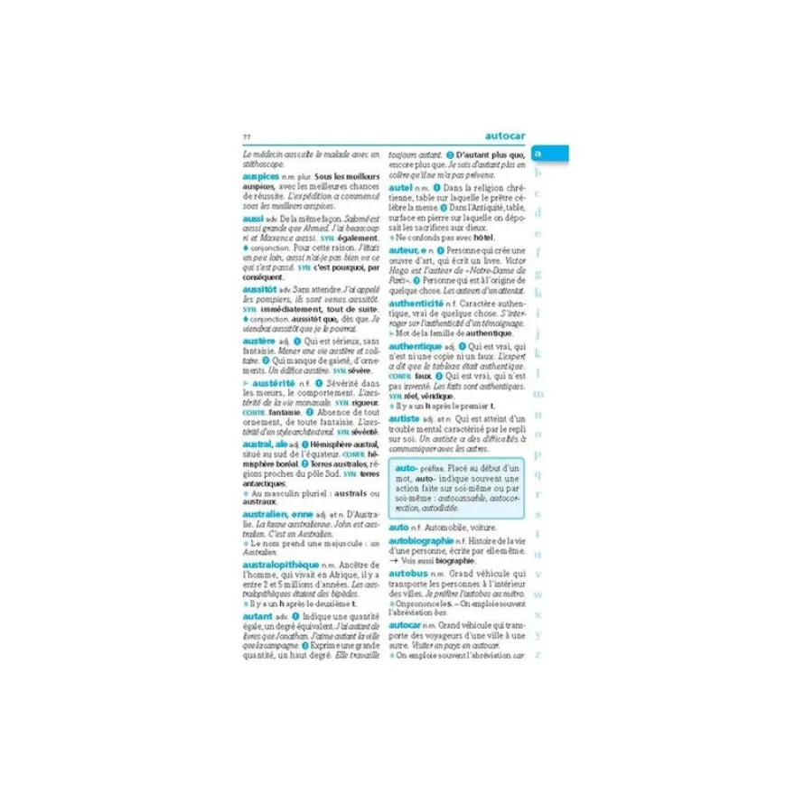 Le dictionnaire Larousse Junior poche