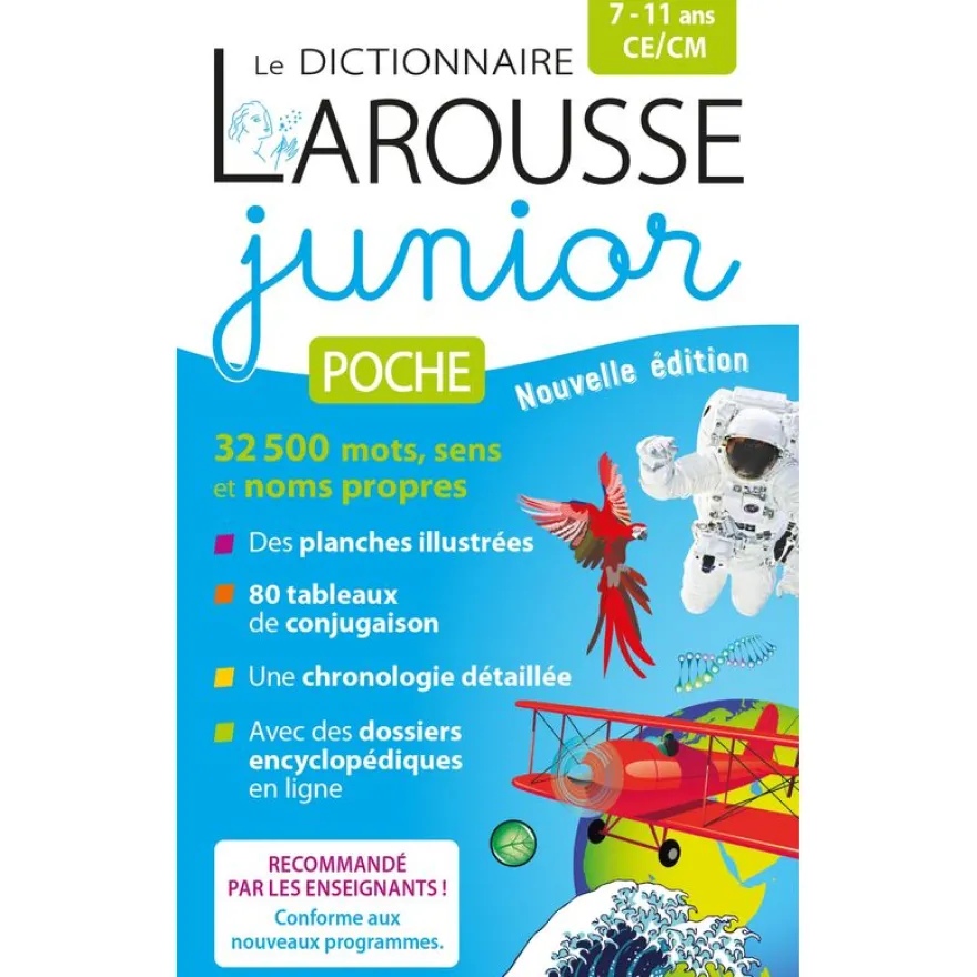 Le dictionnaire Larousse Junior poche