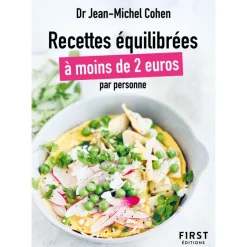Le Petit Livre des Recettes équilibrées à moins de 2 Euros par personne