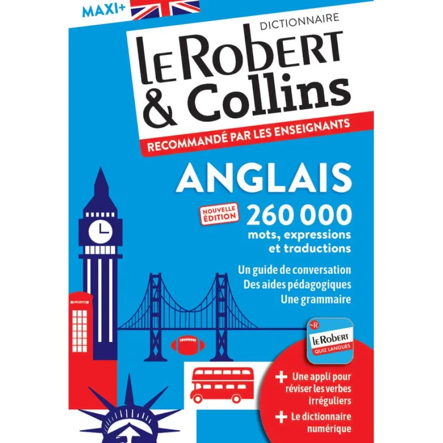 Le robert & collins maxi + anglais