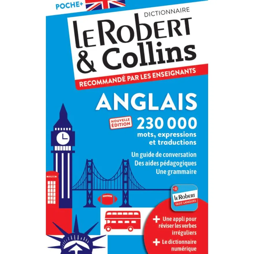 Le robert & collins poche+ anglais