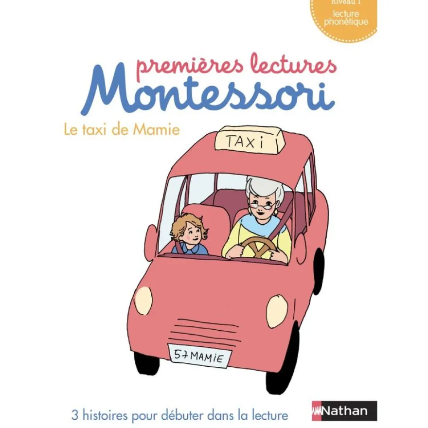 Le taxi de mamie - Mon coffret premières lecturesMontessori