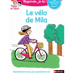 Le vélo de Mila - Niveau 1 regarde, je lis ! une histoire à lire tout seul