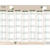 Lecas Brut - Calendrier 7 mois par face - 32 x 42 cm