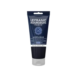 Lefranc & Bourgeois - Peinture acrylique - bleu de Prusse - 80 ml