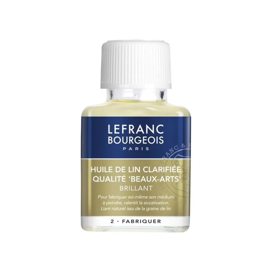 Lefranc Bourgeois - Huile de lin clarifiée - 75 ml