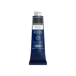 Lefranc Bourgeois - Peinture à l'huile - Noir mars - opaque - fine - 40 ml