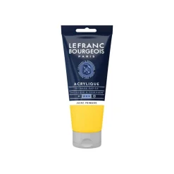 Lefranc Bourgeois - Peinture acrylique - jaune primaire - 80 ml