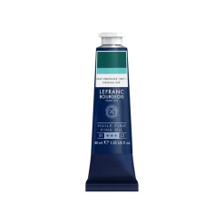 Lefranc Bourgeois - Peinture à l'huile - teinte viride - transparent - fine - 40 ml