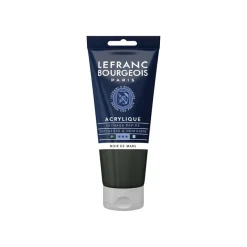 Lefranc Bourgeois - Peinture acrylique - Noir mars - 80 ml