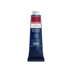 Lefranc Bourgeois - Peinture à l'huile - cramoisi d'alizarine - transparent - fine - 40 ml