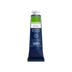 Lefranc Bourgeois - Peinture à l'huile - vert clair - semi-opaque - fine - 40 ml