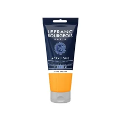 Lefranc Bourgeois - Peinture acrylique - jaune sahara - 80 ml