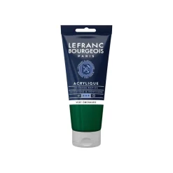 Lefranc Bourgeois - Peinture acrylique - vert émeraude - 80 ml
