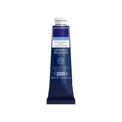 Lefranc Bourgeois - Peinture à l'huile - bleu cobalt - opaque - fine - 40 ml